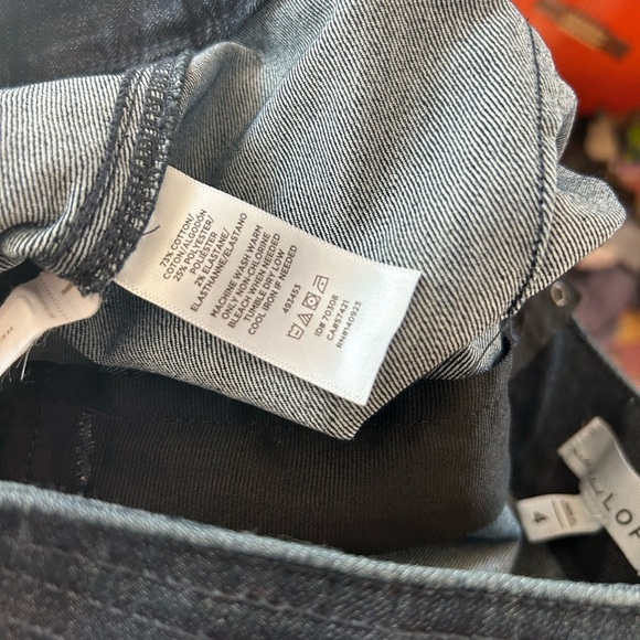 LOFT Blue Jeans Mini Cargo Skirt - Picture 7 of 7